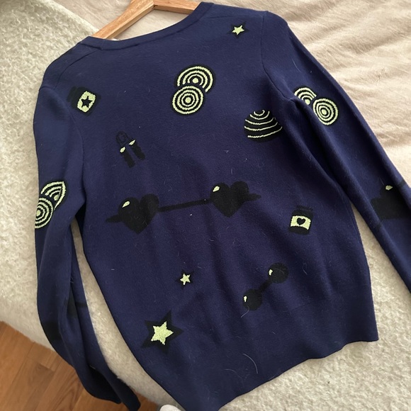 MOSCHINO CARDIGAN- worn once SZ SMALL - Picture 2 of 3